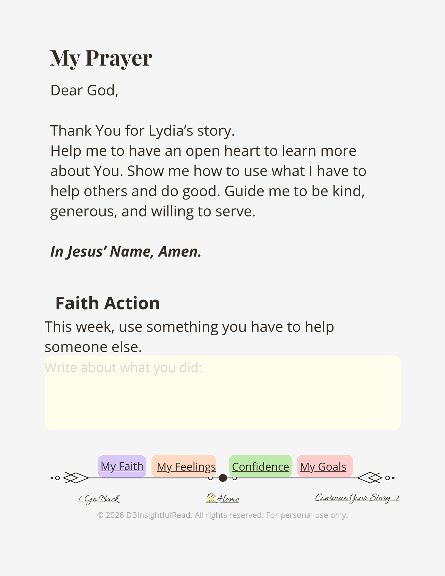 The Story Begins: Guided Journal for Tween Girls - Serene Sage Edition